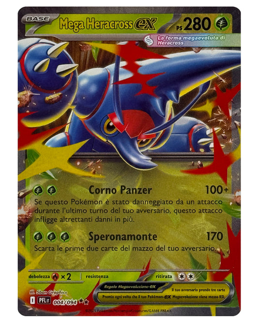 004-094 PFL Mega Heracross ex - ITALY