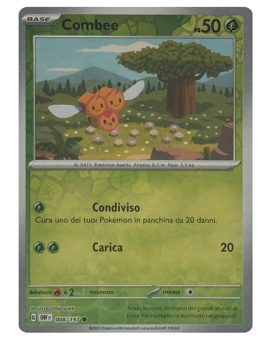 008-197 OBF Combee - REVERSE - ITALY