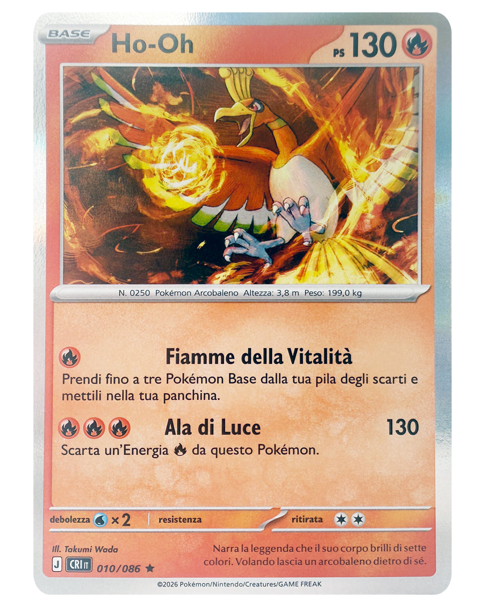 010-086 CRI Ho-Oh - HOLO