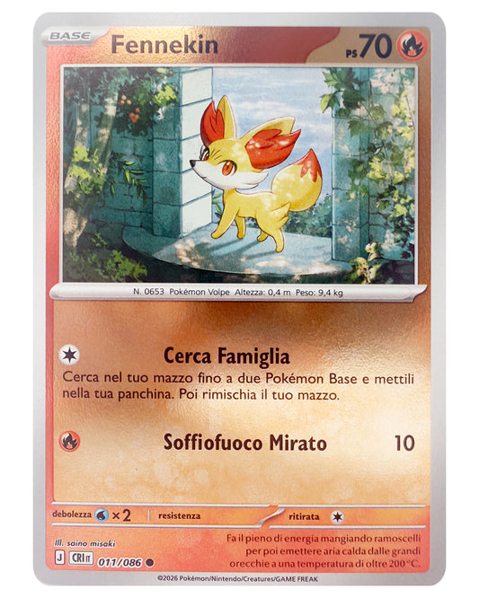011-086 CRI Fennekin - REVERSE