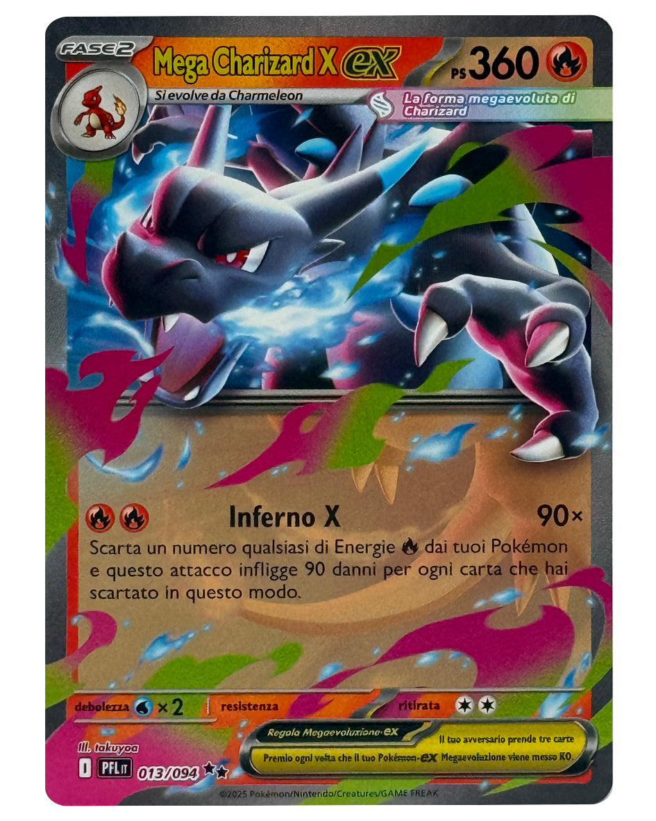013-094 PFL Mega Charizard X ex - ITALY