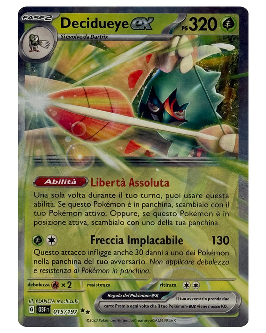 015-197 OBF Decidueye ex - ITALY