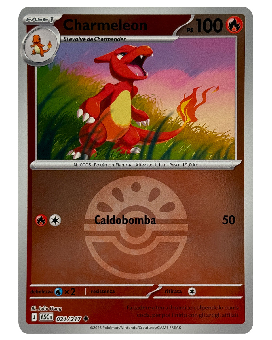 021-217 ASC Charmeleon - REVERSE FRIEND BALL - ITALY