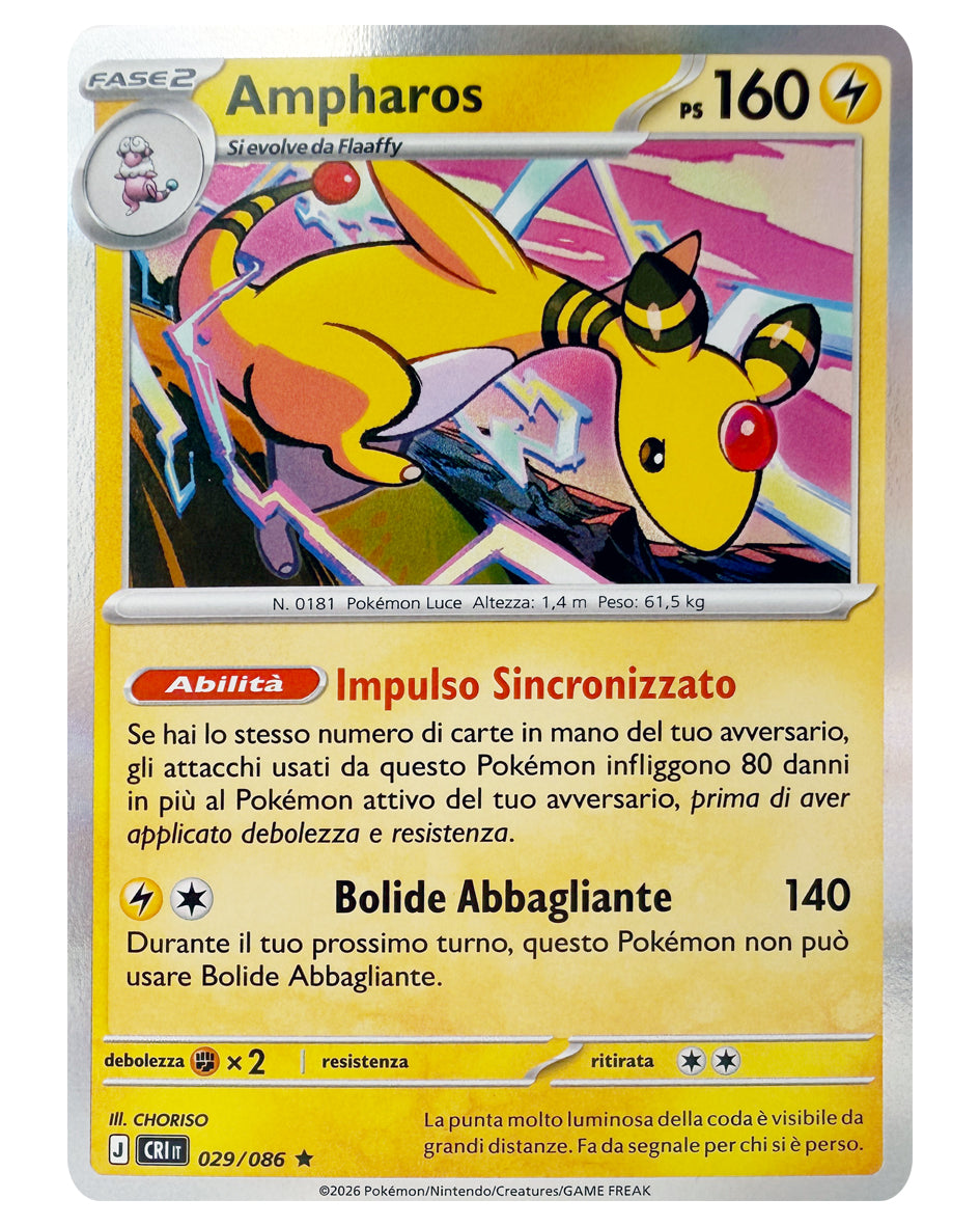 029-086 CRI Ampharos - HOLO