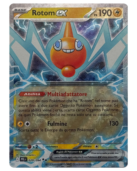 029-094 PFL Rotom ex - ITALY