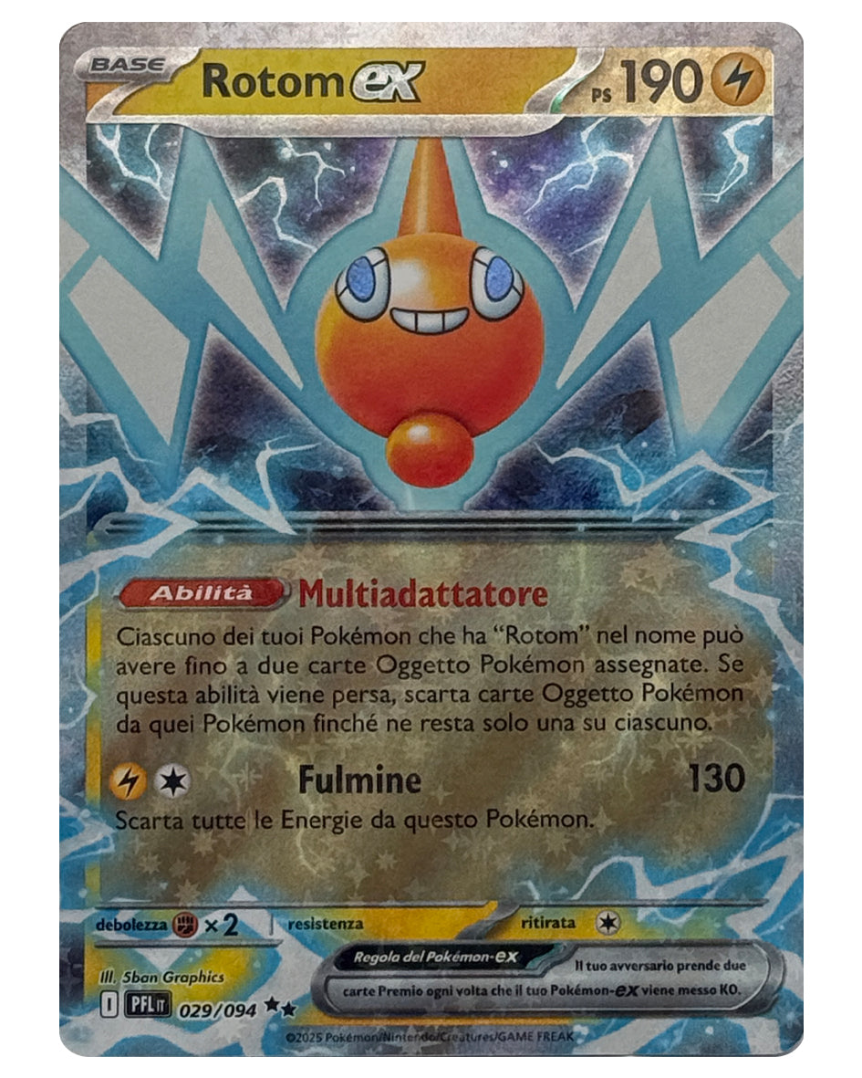 029-094 PFL Rotom ex - ITALY