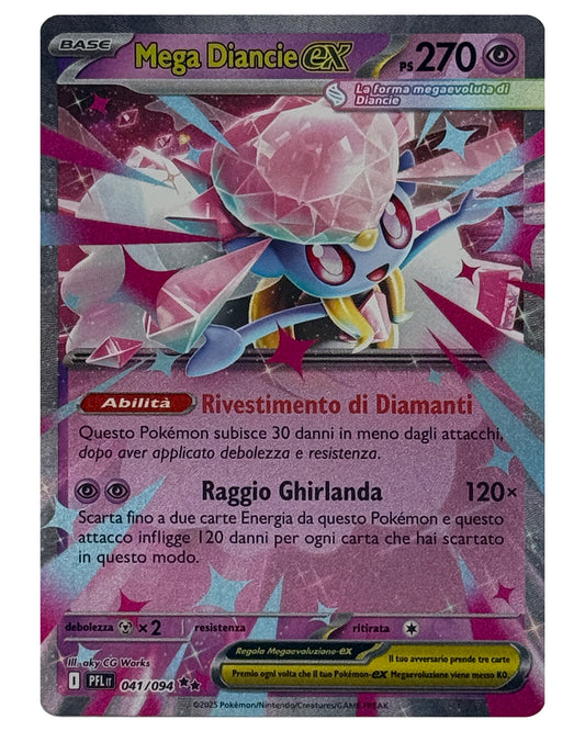 041-094 PFL Mega Diancie ex - ITALY