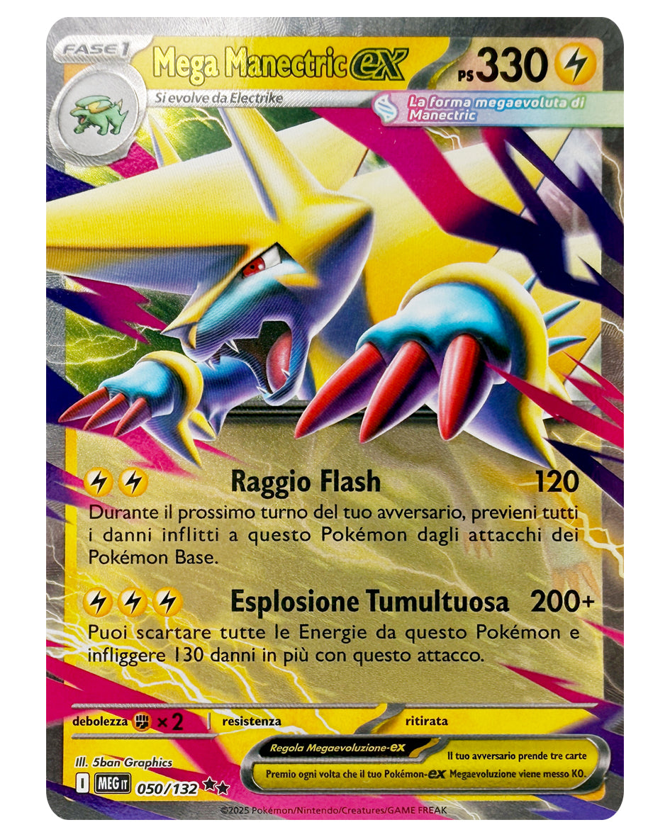 050-132 MEG Mega Manectric ex