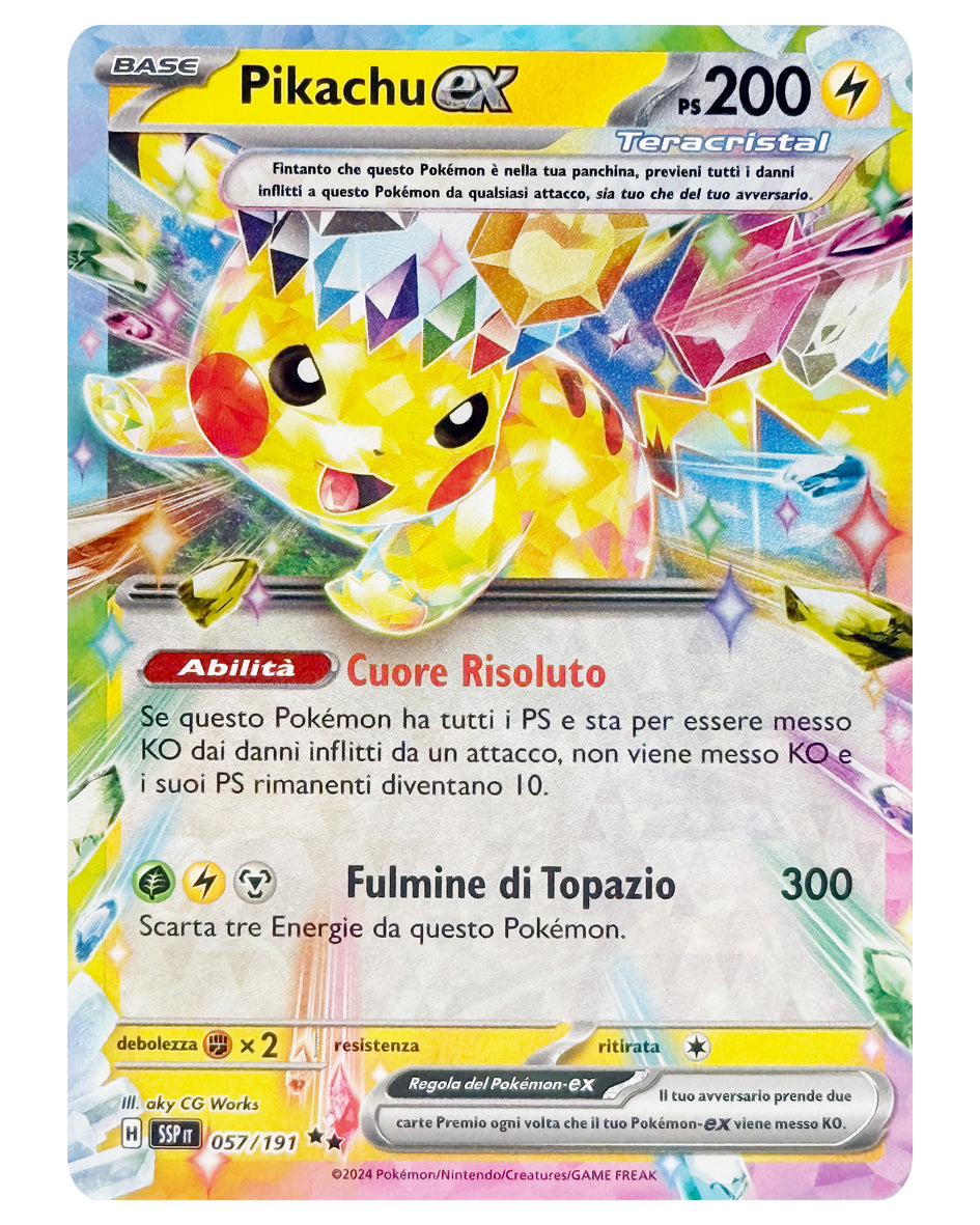057-191 SSP Pikachu ex