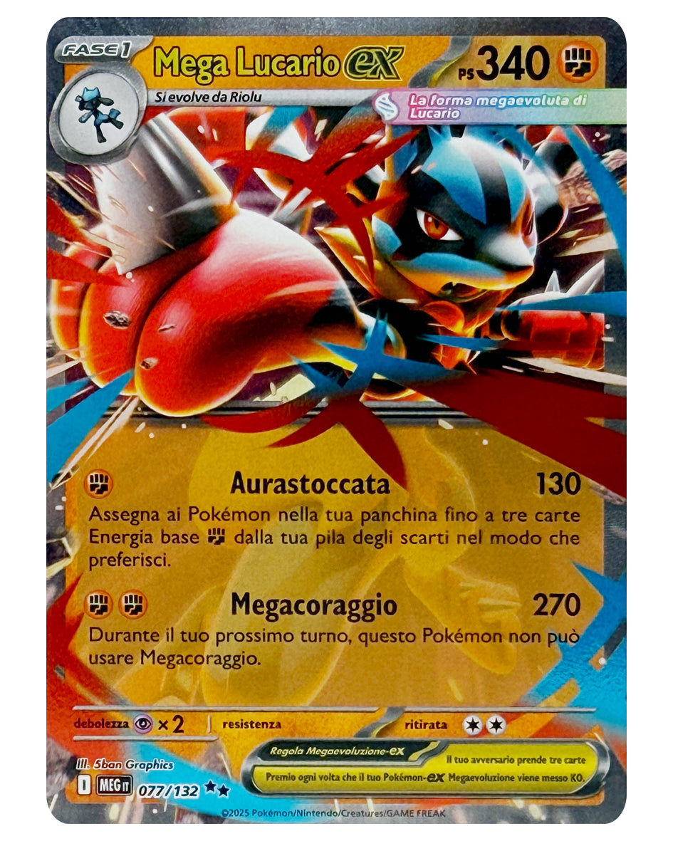 077-132 MEG Mega Lucario ex