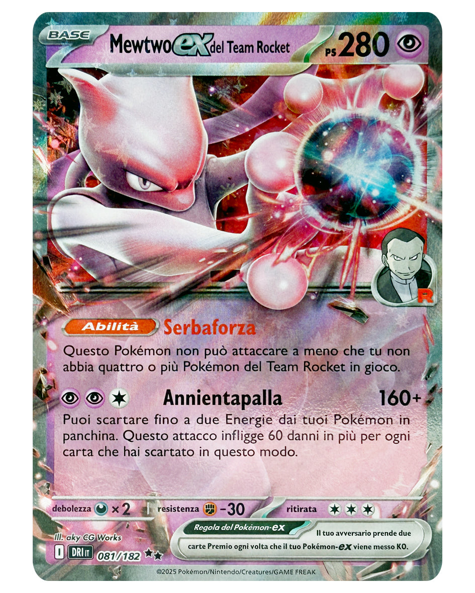 081-182 DRI Mewtwo ex