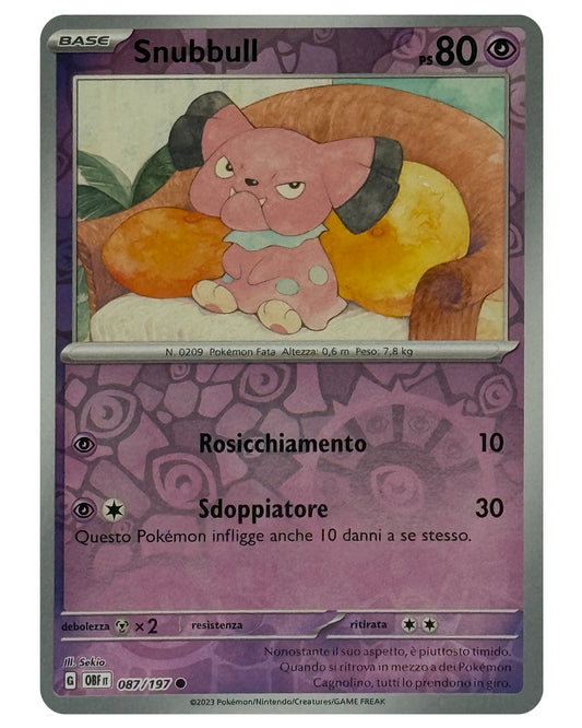 087-197 OBF Snubbull - REVERSE - ITALY