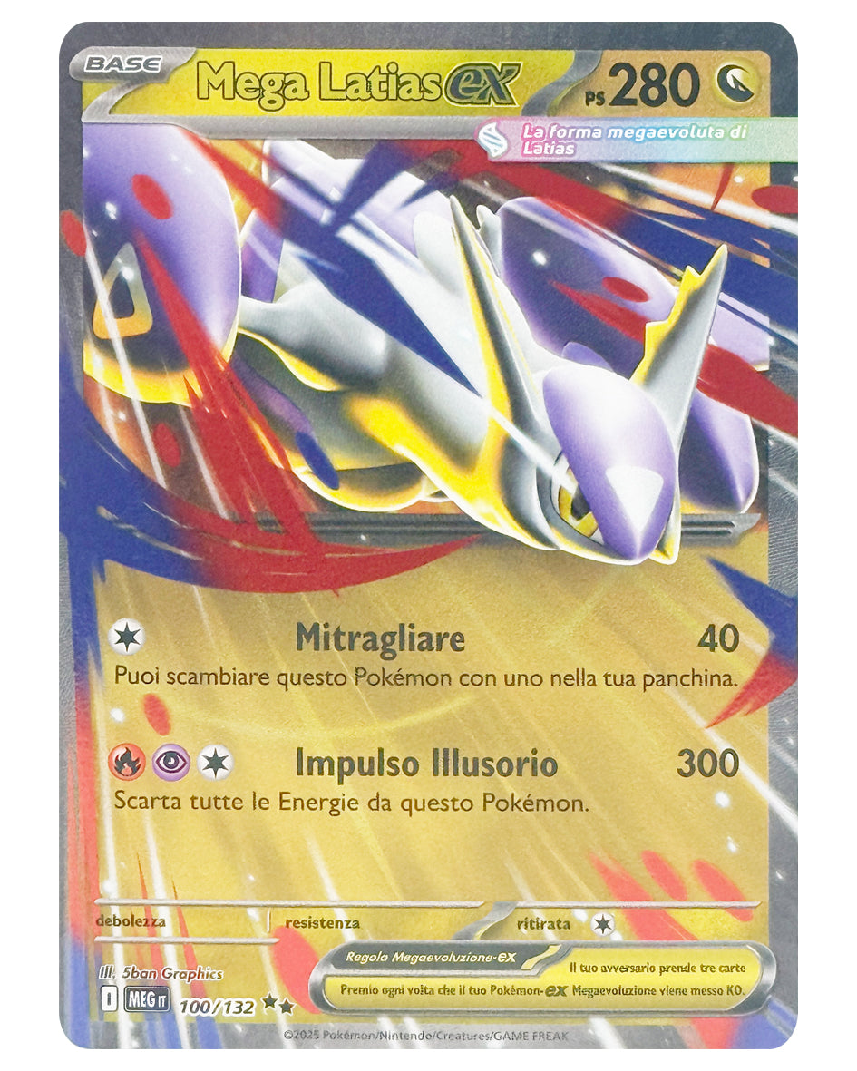 100-132 MEG Mega Latias ex