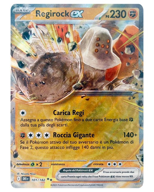 101-182 DRI Regirock ex