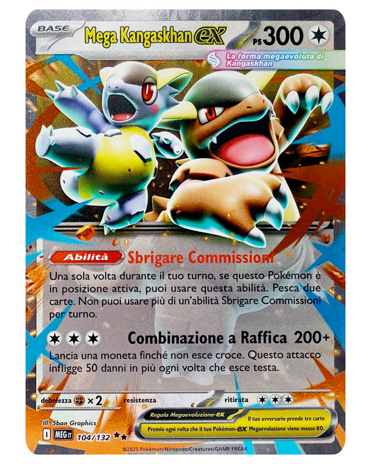 104-132 MEG Mega Kangaskhan ex