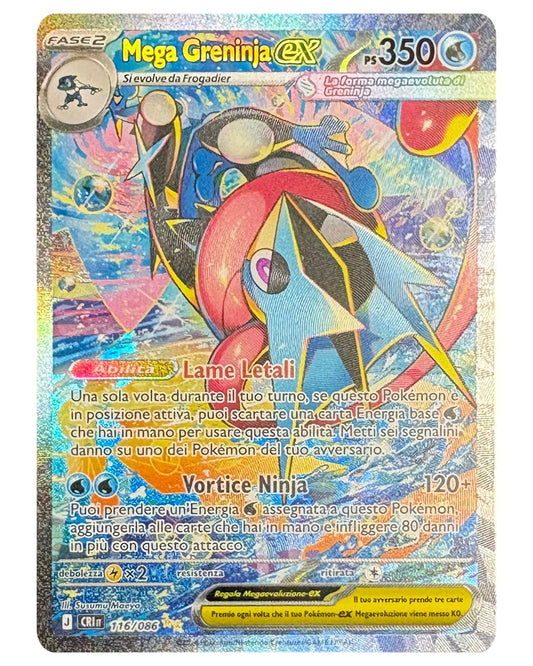 116-086 CRI MEGA Greninja ex