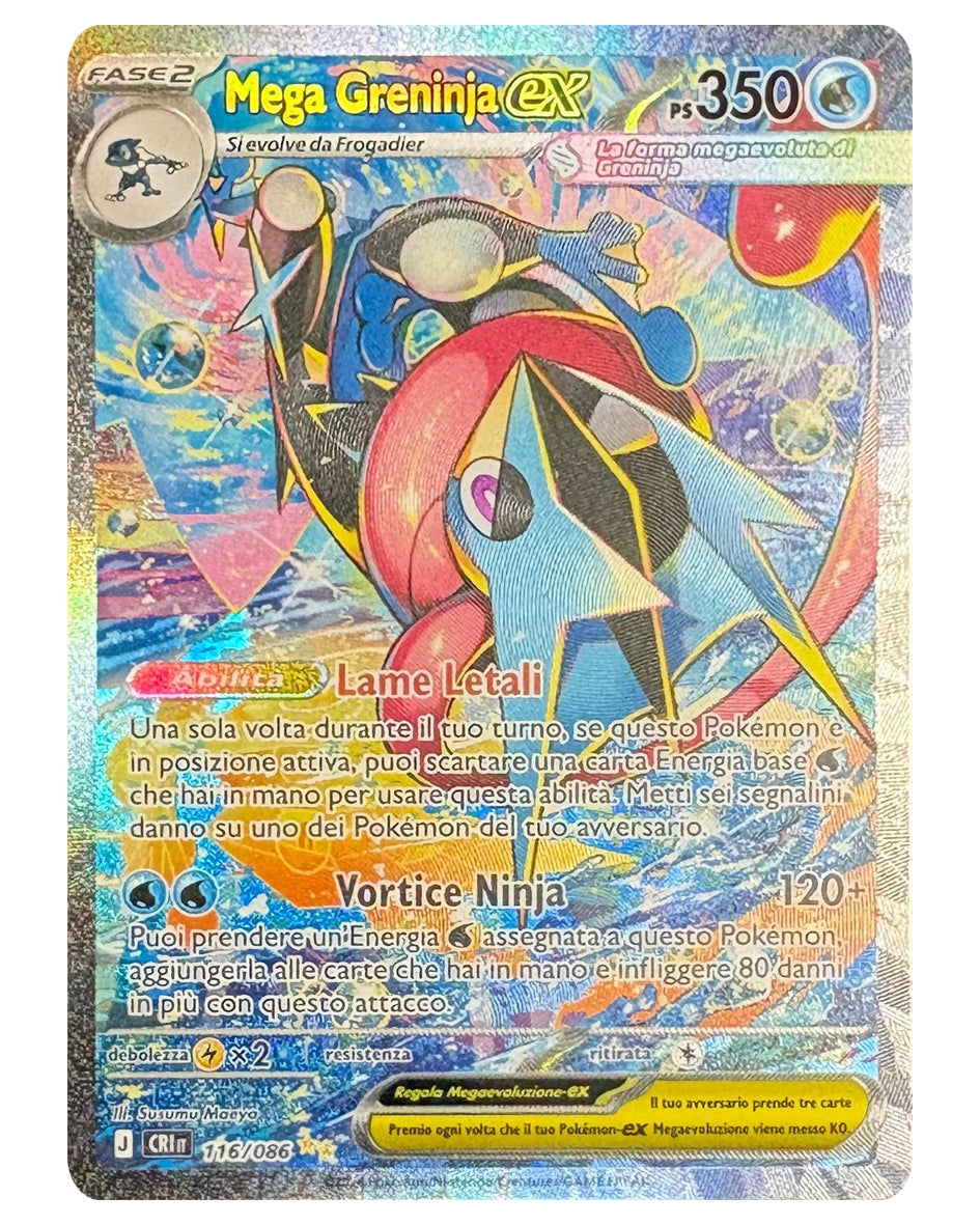 116-086 CRI MEGA Greninja ex