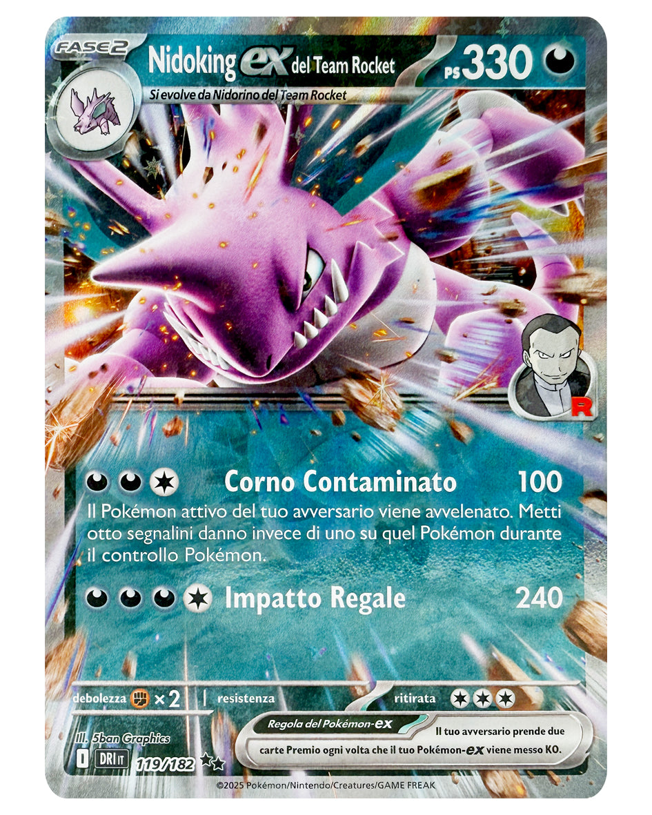 119-182 DRI Nidoking ex