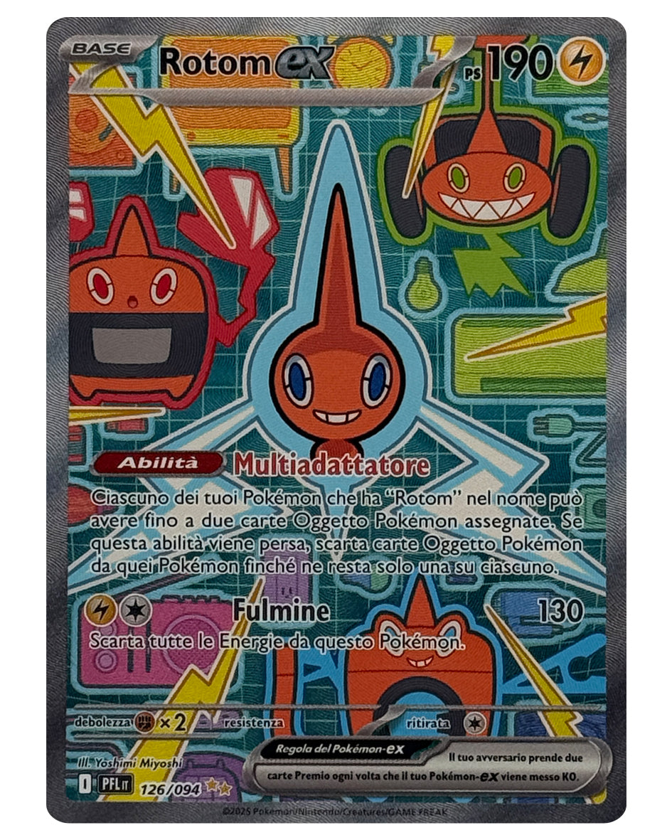 126-094 PFL Rotom ex - ITALY