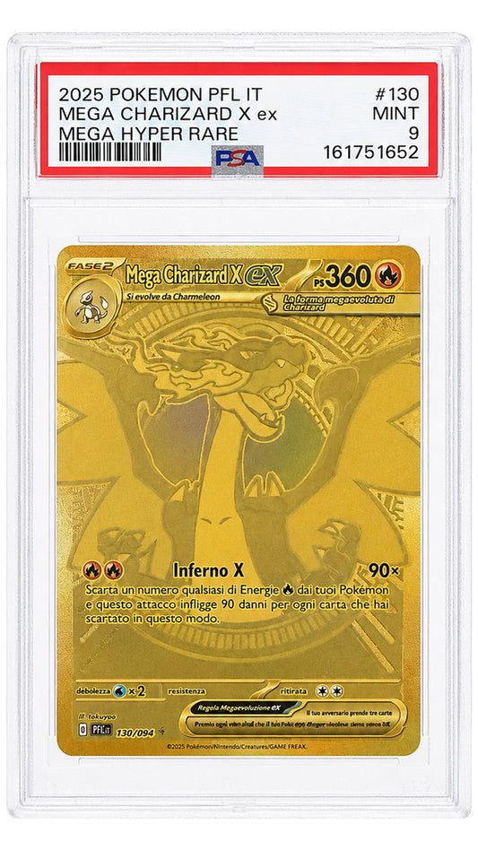 130-094 PFL Mega Charizard X ex