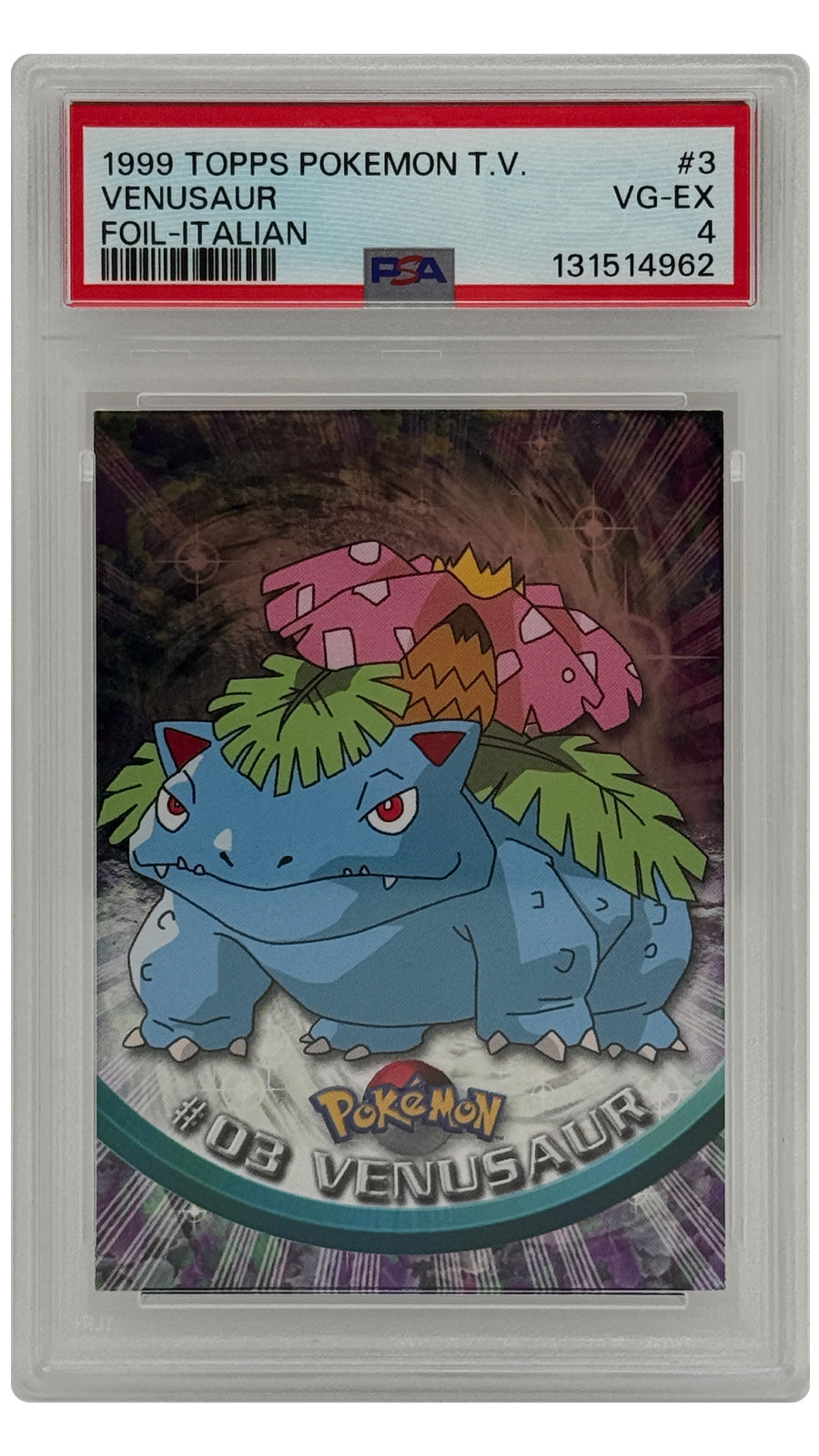 03 Venusaur SN [131514962] - ITALY - PSA4
