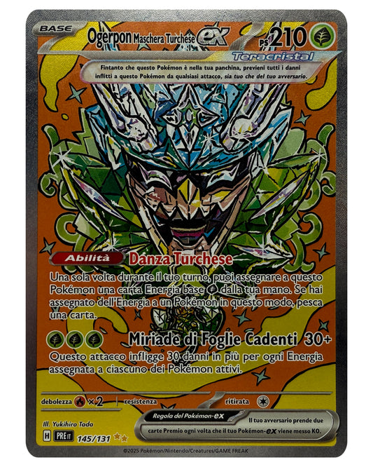 145-131 PRE Ogerpon Maschera Turchese ex