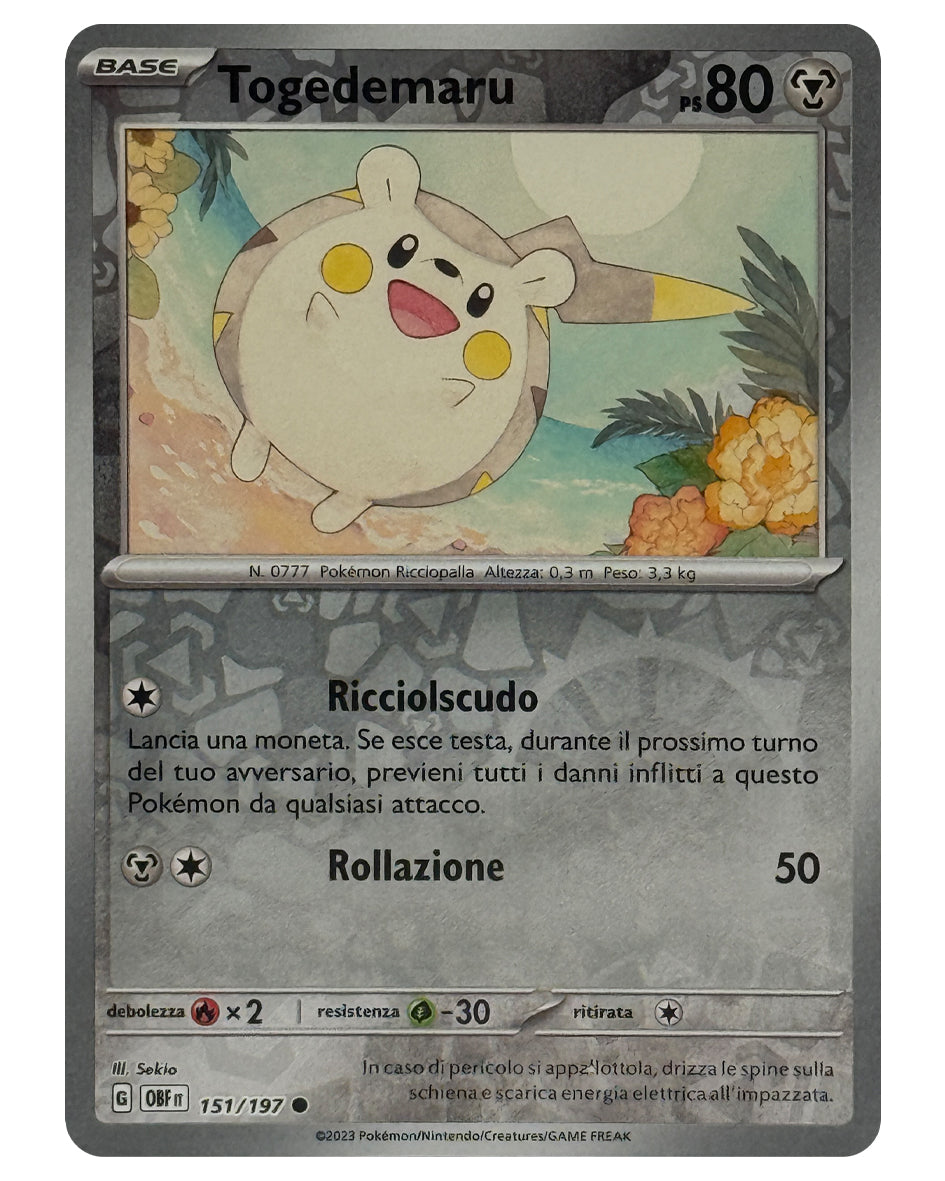 151-197 OBF Togedemaru - REVERSE - ITALY