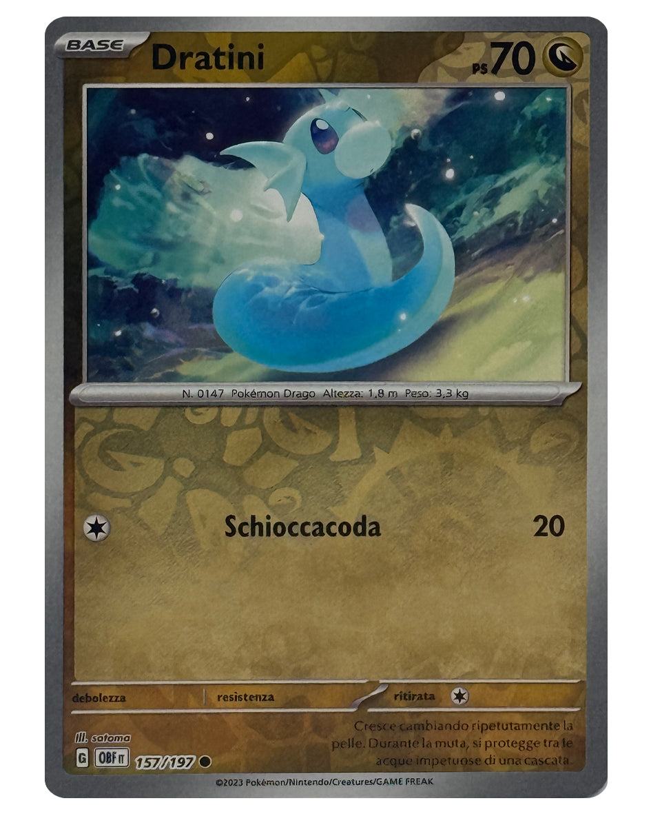 157-197 OBF Dratini - REVERSE - ITALY