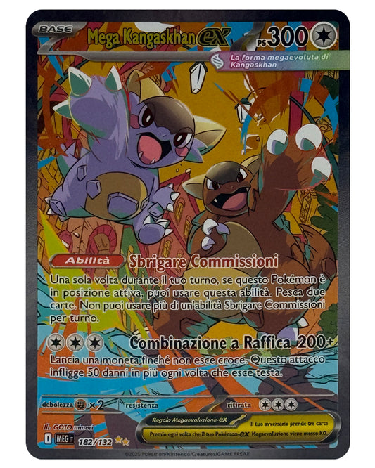 182-132 MEG Mega Kangaskhan - ITALY