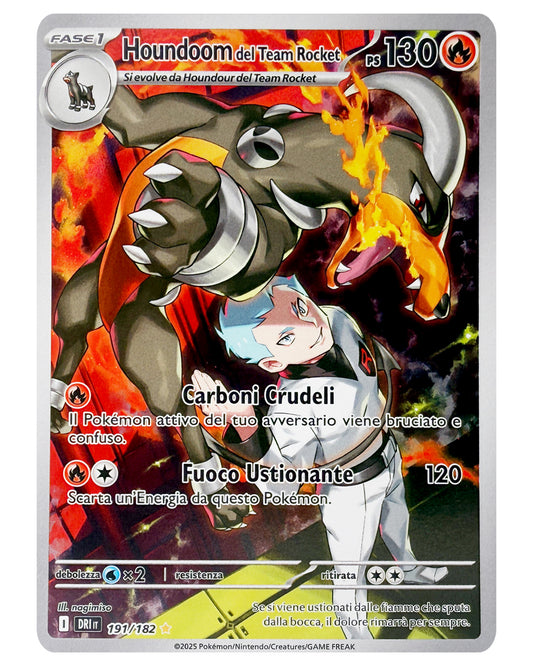 191-182 DRI Houndoom del Team Rocket