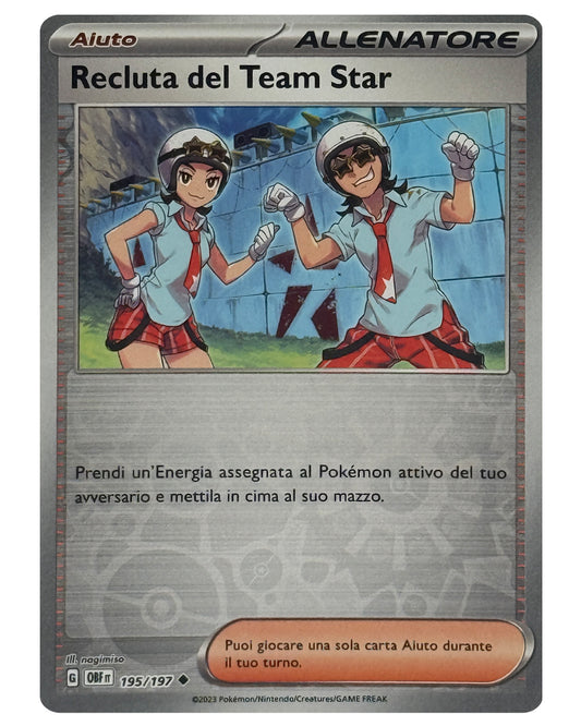 195-197 OBF Recluta del Team Star - REVERSE - ITALY