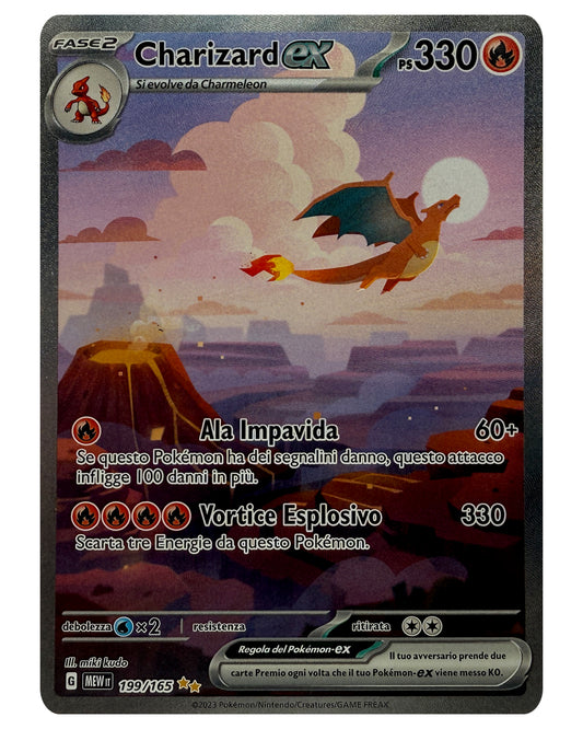199-165 MEW Charizard ex