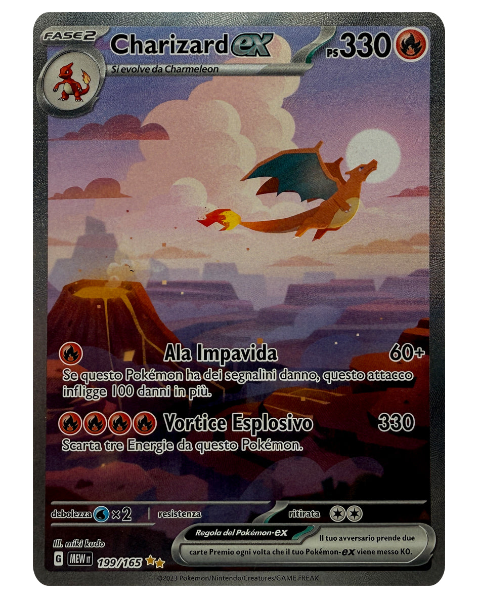199-165 MEW Charizard ex