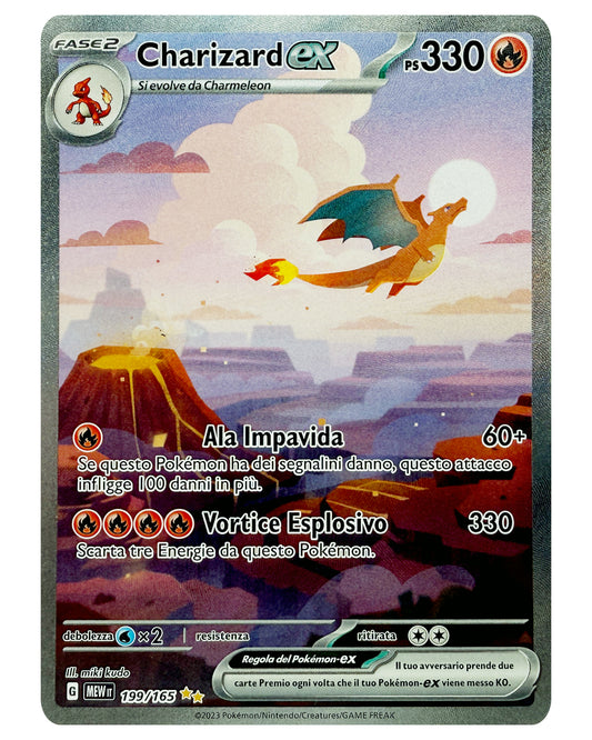199-165 MEW Charizard ex