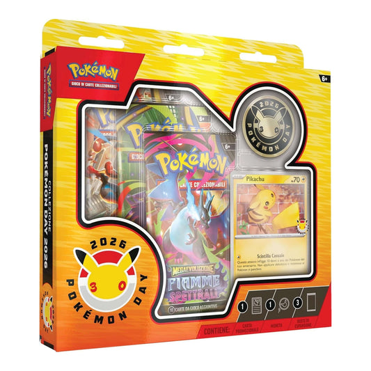 Pikachu Anniversario 30 Anni - Pokémon Day 2026 - ITALY