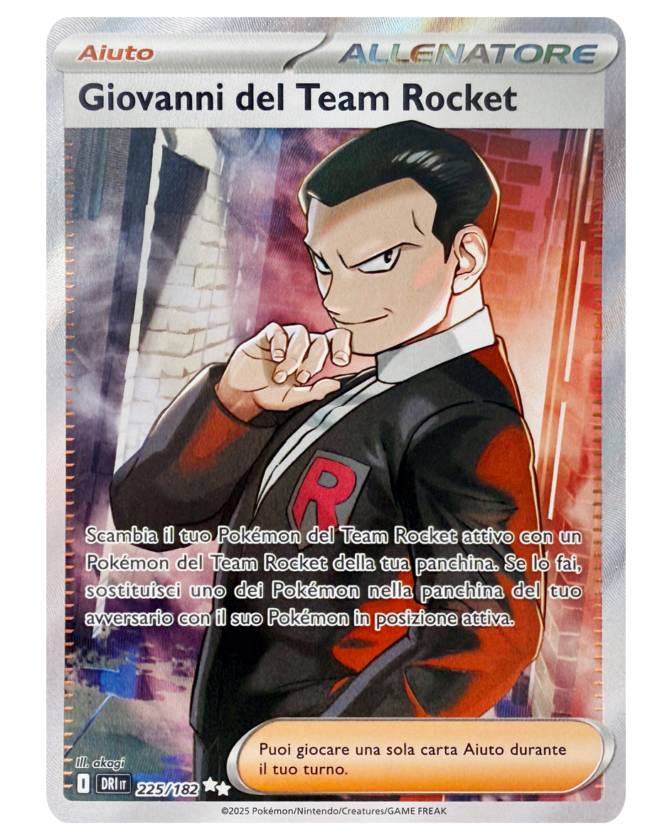 225-182 DRI Giovanni del Team Rocket