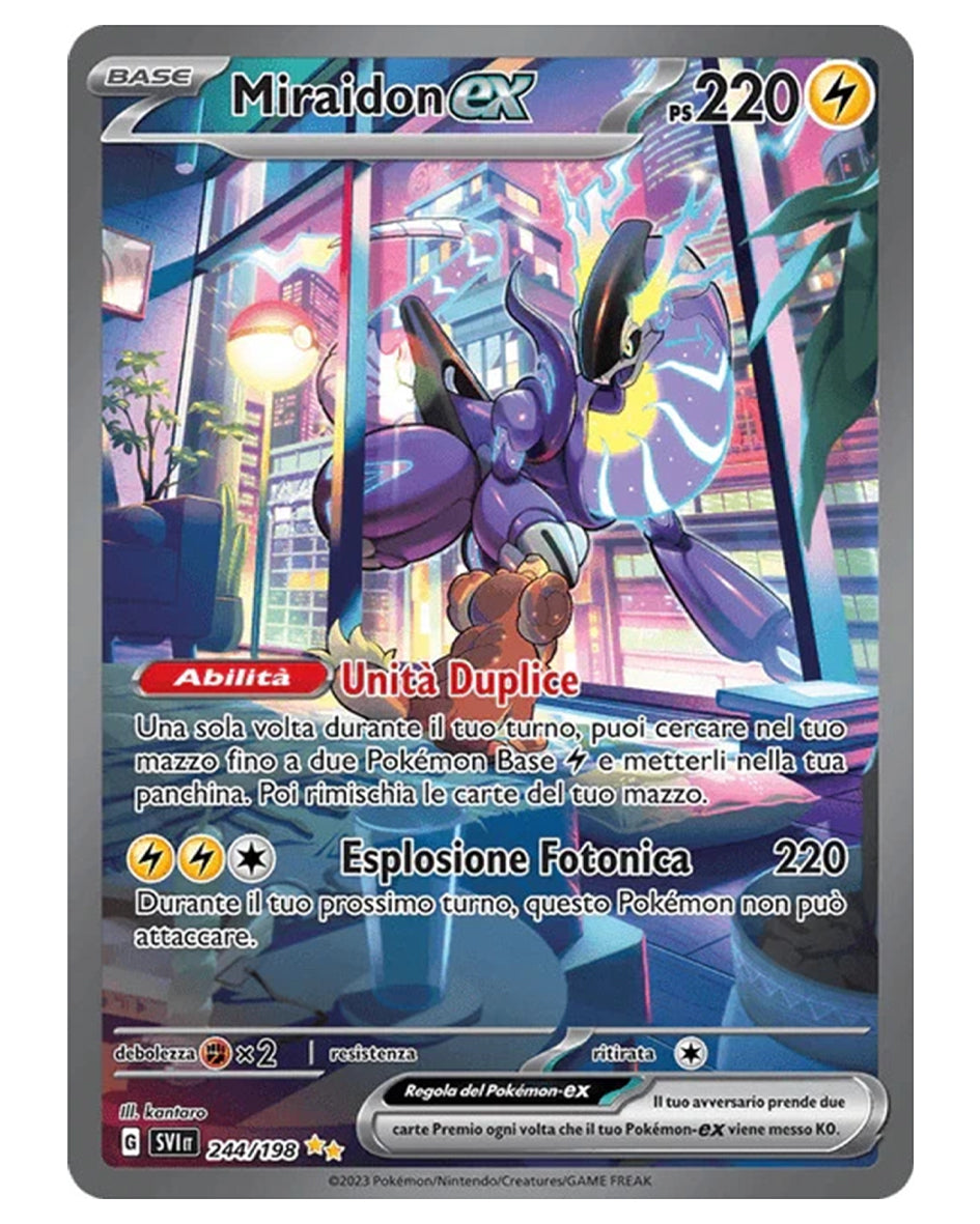 244-198 SVI Miraidon ex - ITALY