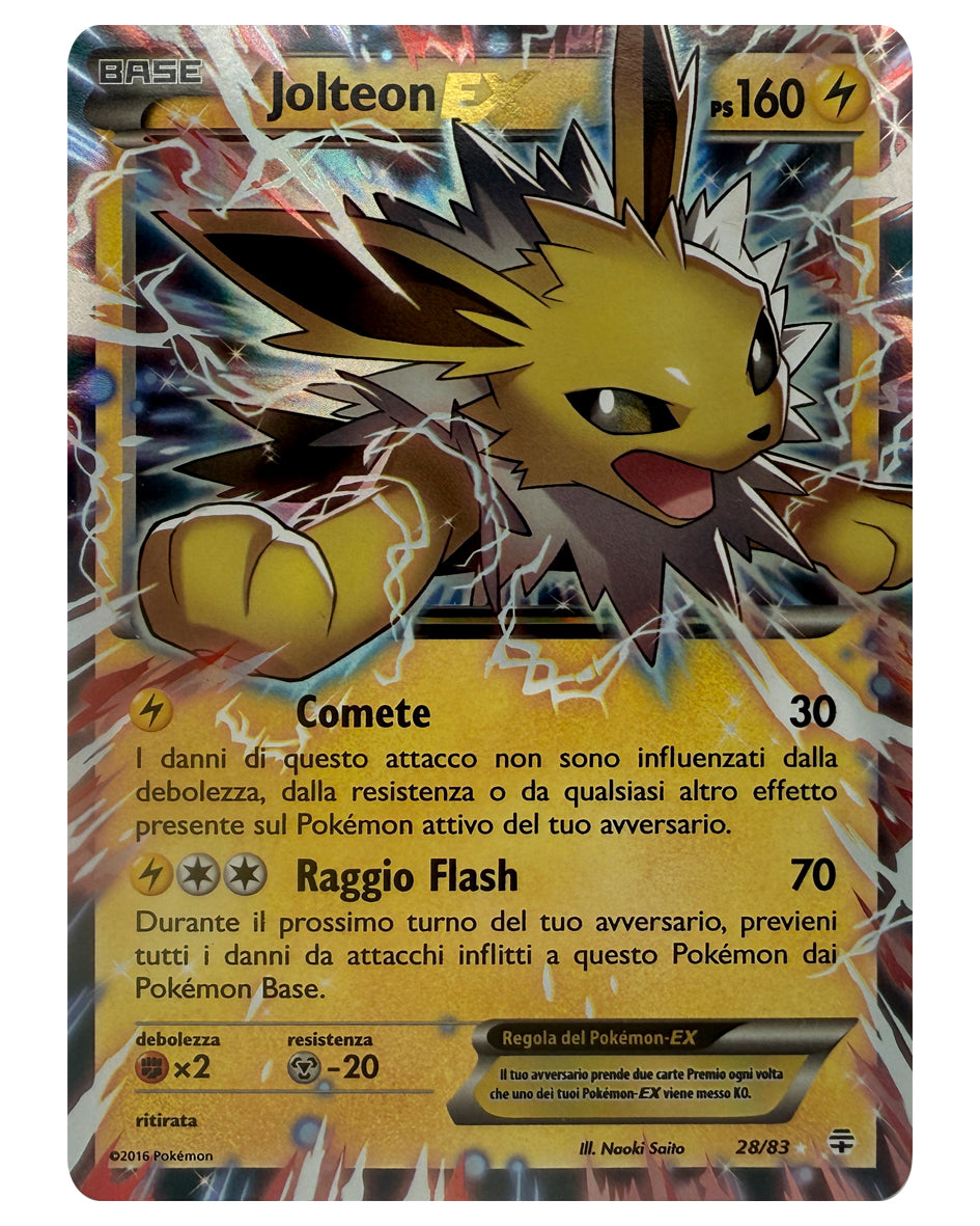 28-83 GEN Jolteon EX