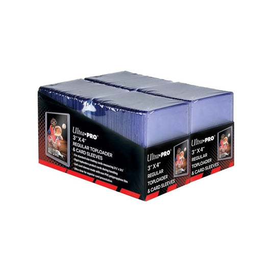 Ultra Pro – Pacchetto da 200 Toploader Regular 63.5mm x 88.9mm TOP LOADER