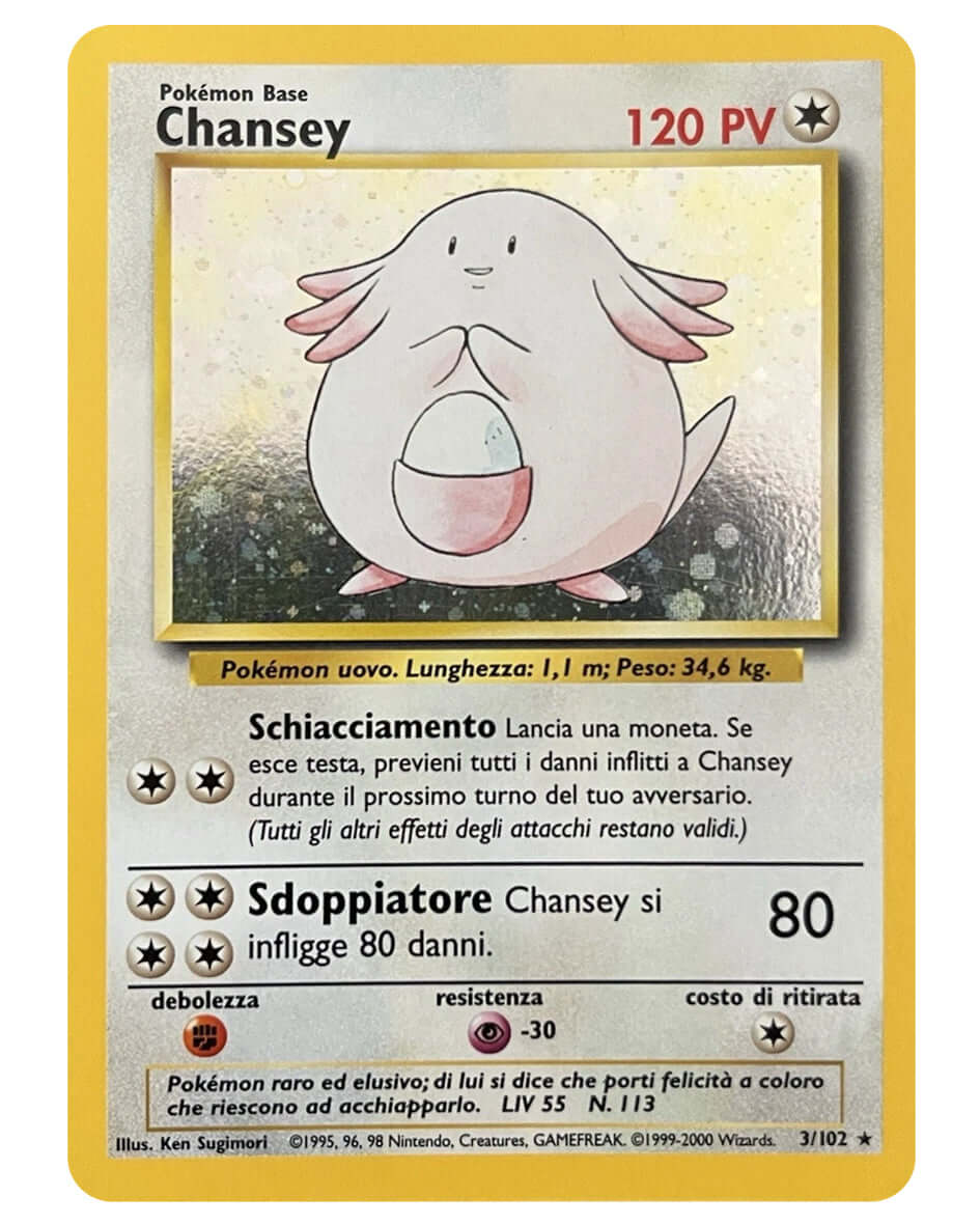 3-102 Chansey - ITALY