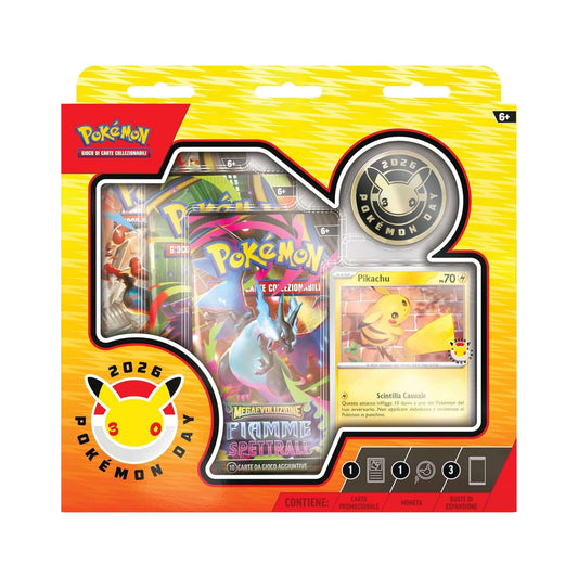 Pikachu Anniversario 30 Anni - Pokémon Day 2026 - ITALY