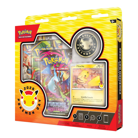 Pikachu Anniversario 30 Anni - Pokémon Day 2026 - ITALY