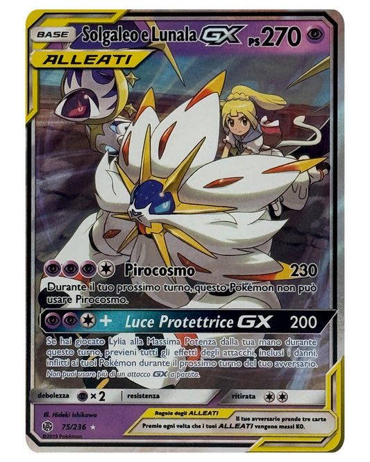 75-236 CEC Solgaleo e Lunala GX