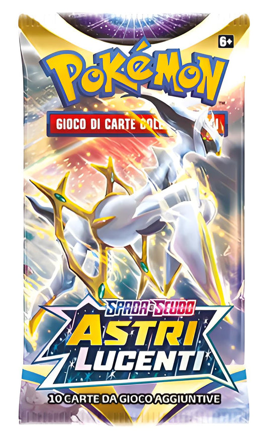 Bustine Pokémon Astri Lucenti 4 Art Work - Spada & Scudo - ITALY