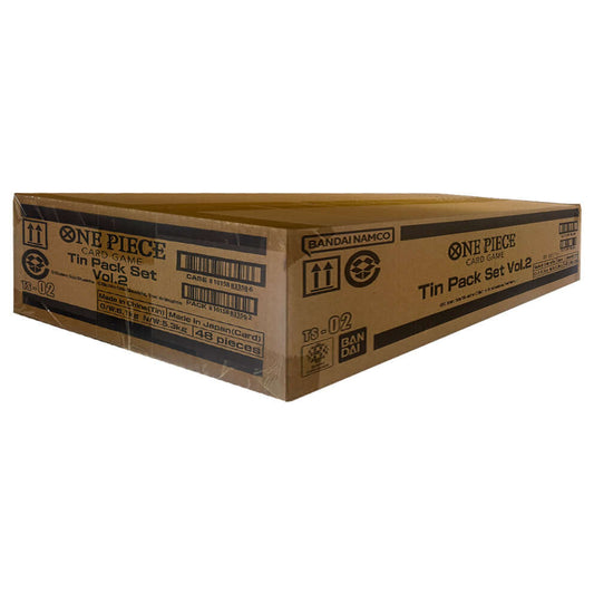 One Piece Card Game Case Sealed Tin Pack Set Vol.2 - ENGLISH