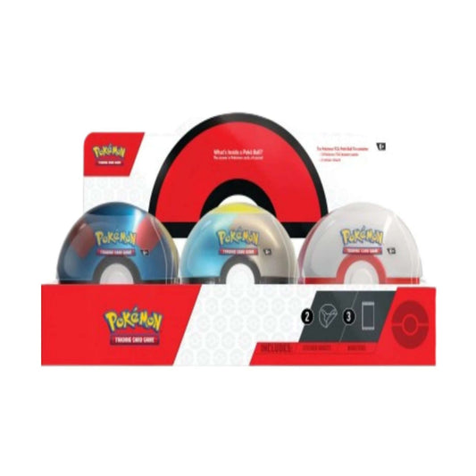Pokémon Tin Poké Ball Ottobre 2025 Display 6 Ball Case Sealed - ITALY