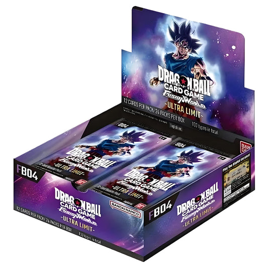 FB04 Ultra Limit Booster Box 24X - Dragonball Super Card Game Fusion World - ENGLISH