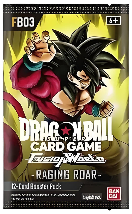 FB03 Booster Raging Roar - Dragonball Super Card Game Fusion World - ENGLISH
