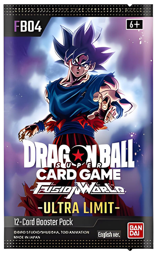 FB04 Booster Ultra Limit - Dragonball Super Card Game Fusion World - ENGLISH