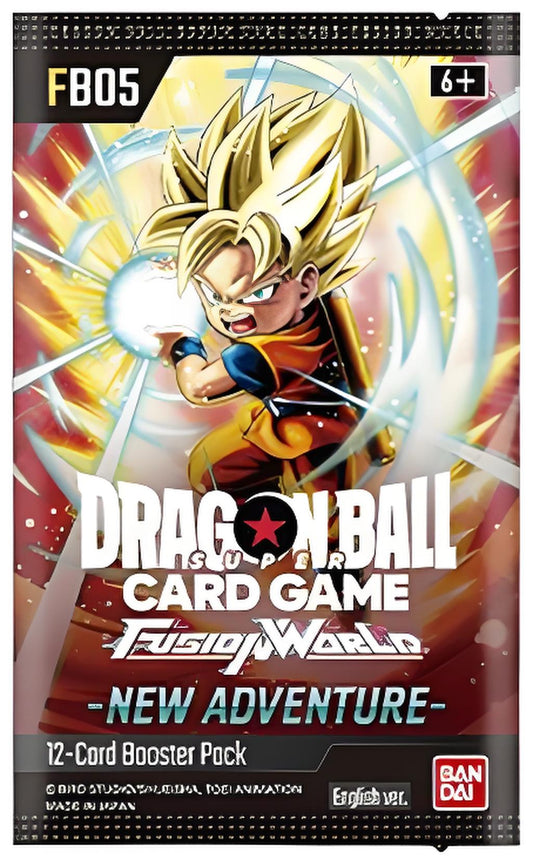 FB05 Booster New Adventure - Dragonball Super Card Game Fusion World - ENGLISH